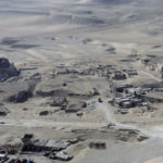 The Khufu quarry as viewed from the top of the Great Pyramid The Khufu quarry from the top of Great Pyramid