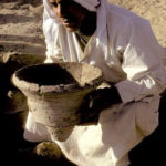 An ancient bread mold An ancient bread mold.