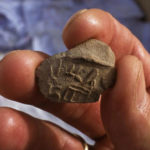 An inscribed royal sealing from the Lost City An inscribed royal sealing from the Lost City.