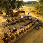 Recreating the ancient bakery.