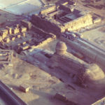 Khafre monuments viewed from Great Pyramid Khafre monuments viewed from Great Pyramid