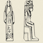 Drawing of Hatmehyt amulet